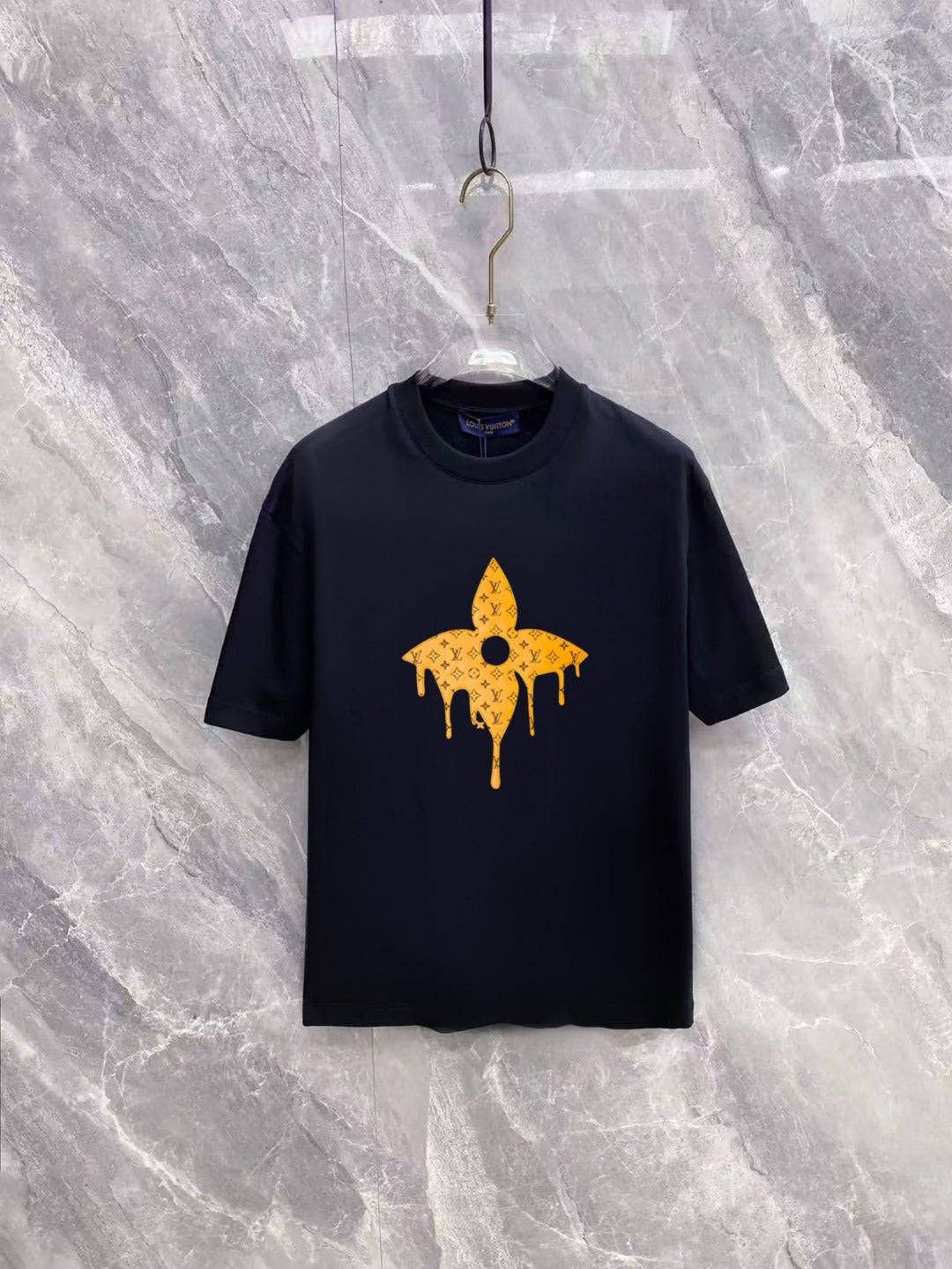 LV Yellow Logo T-shirt