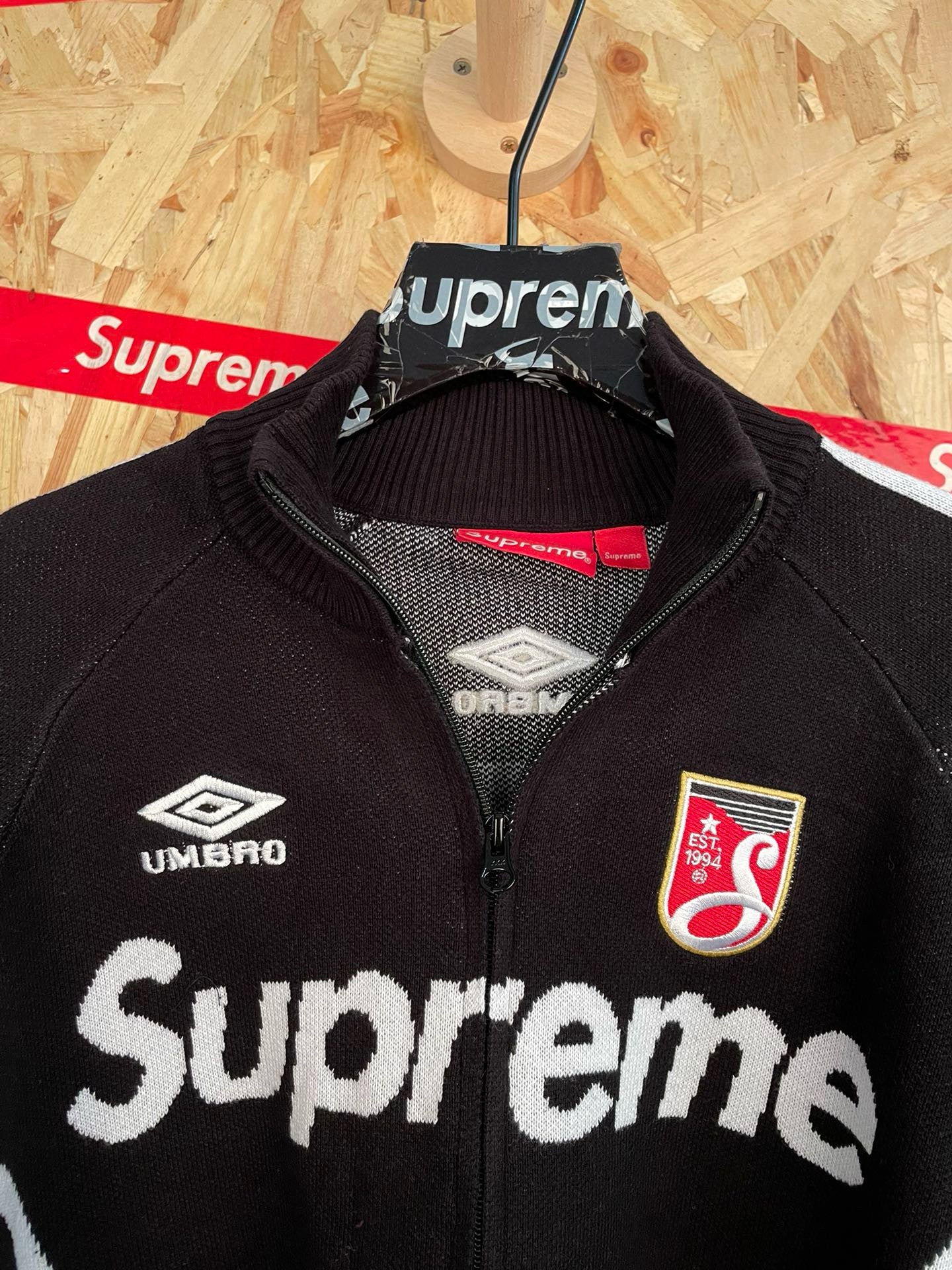 Supreme Zip-Up Jersey