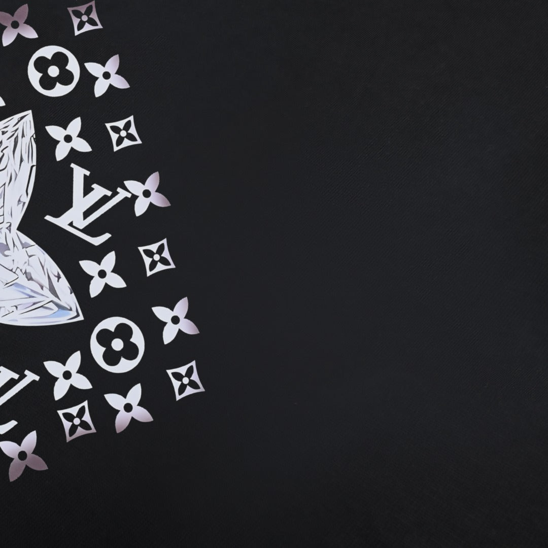 LV White Logo T-shirt