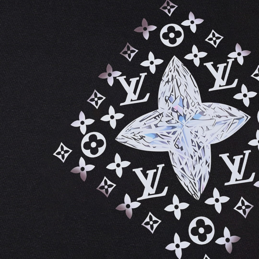 LV White Logo T-shirt
