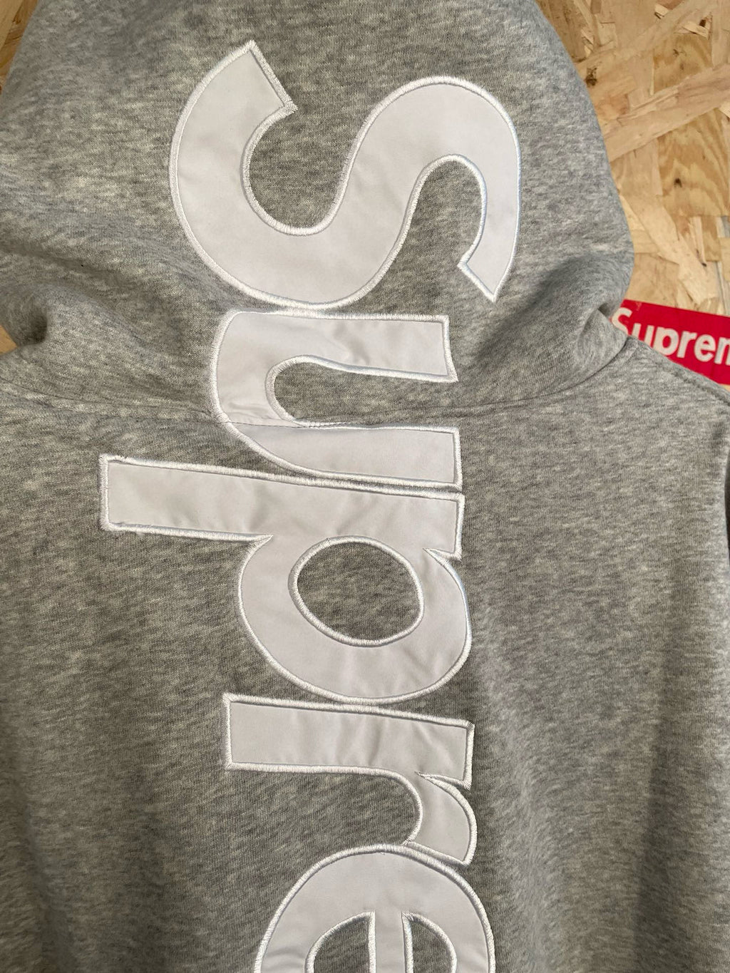 Supreme Hoodie Back Logo